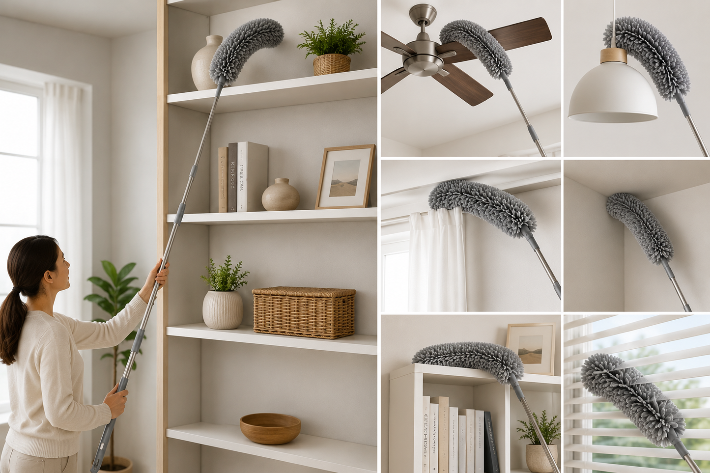 Premium Bendable & Extendable Ceiling Duster