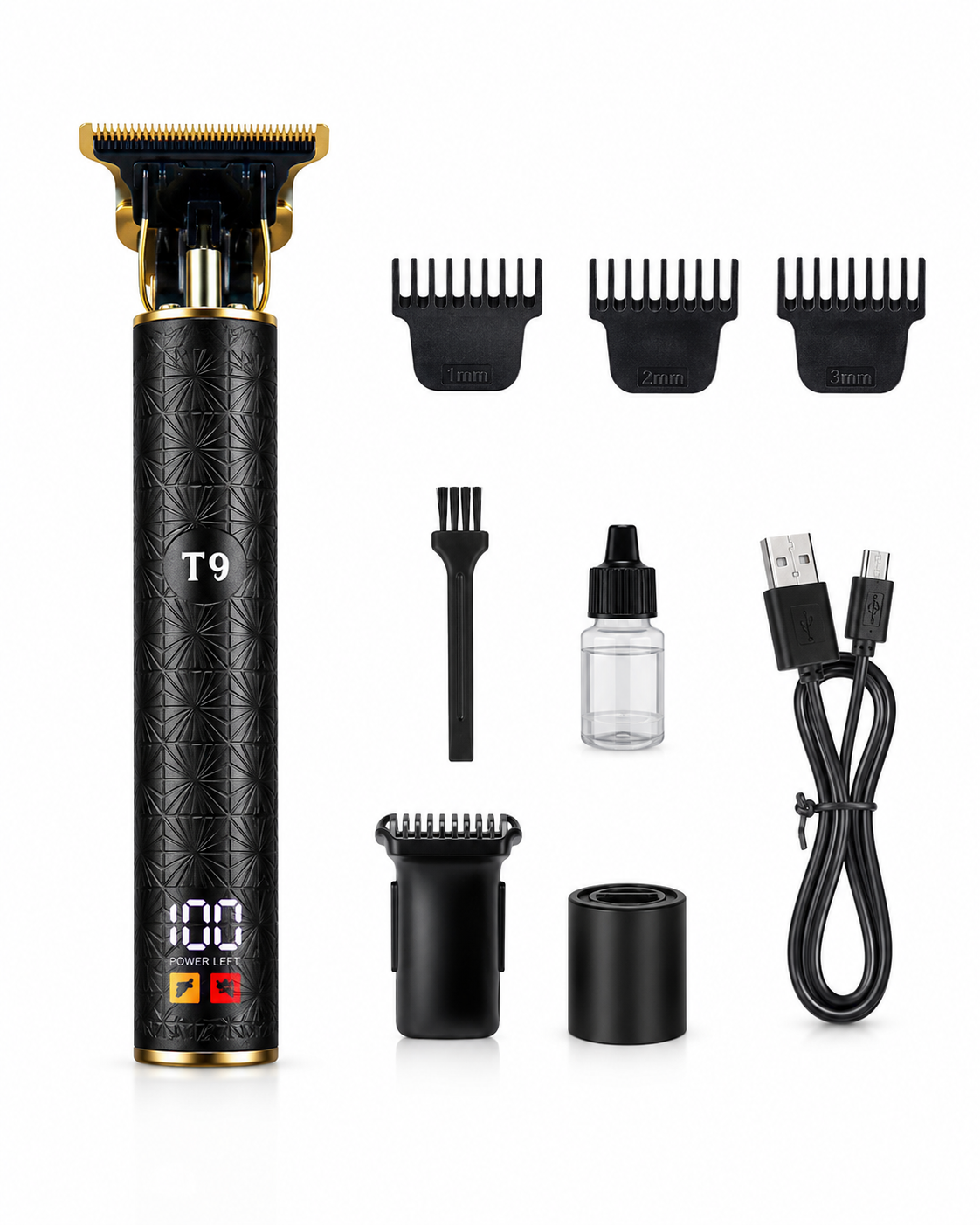 T9 Professional 3-in-1 Cordless Hair & Beard Trimmer
