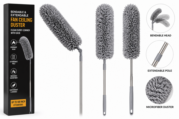 Premium Bendable & Extendable Ceiling Duster